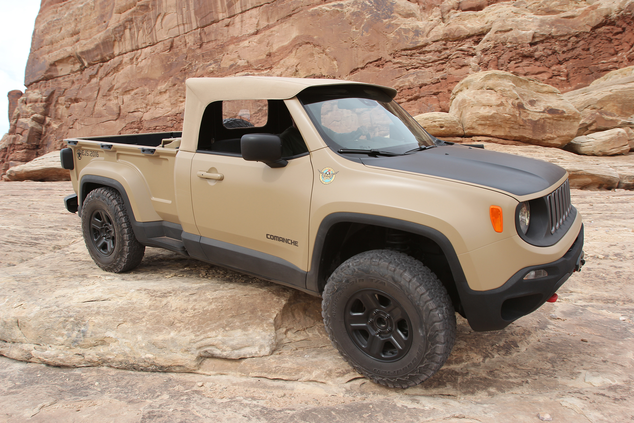 2016 Jeep Comanche >> Crazy Jeep Comanche Unveiled At Moab Ejs 2016 Day 3 Exclusive 2016 Jeep Comanche >> Crazy Jeep Comanche Unveiled At Moab Ejs 2016 Day 3 Exclusive