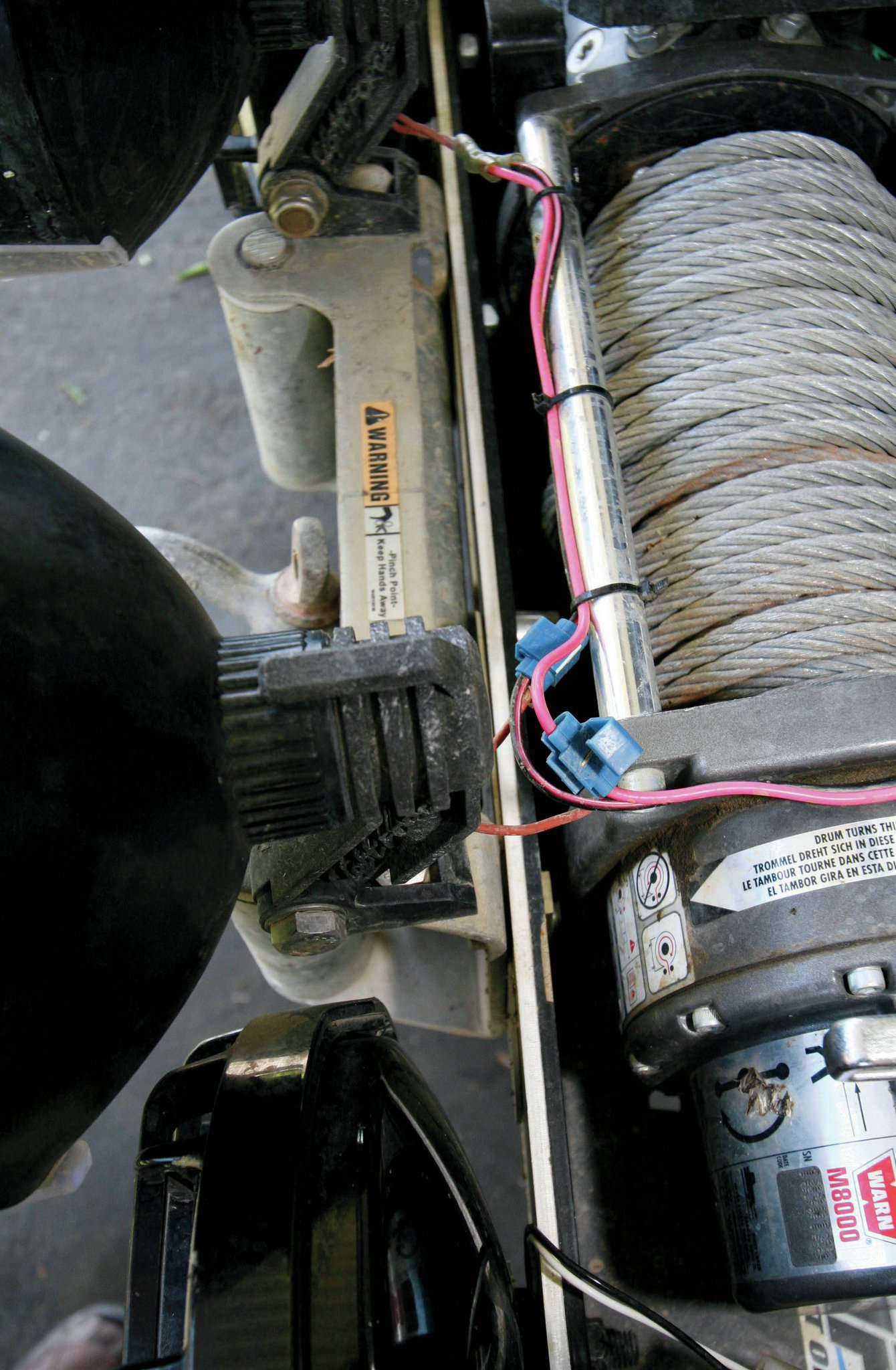Here’s what happens to a wire in a Jeep after being connected with one of these things for a while. Yep, it failed. Thankfully this was only an auxiliary light, but I’ve seen electric engine fans, fuel pumps, and other things wired in with these things. Guess what happens? Oh, and the other fun part of these things is that they aren’t even a little weather proof. So, even if they don’t cut through the wires totally, in basically anywhere but the desert, the wires will start to corrode the second you install one.