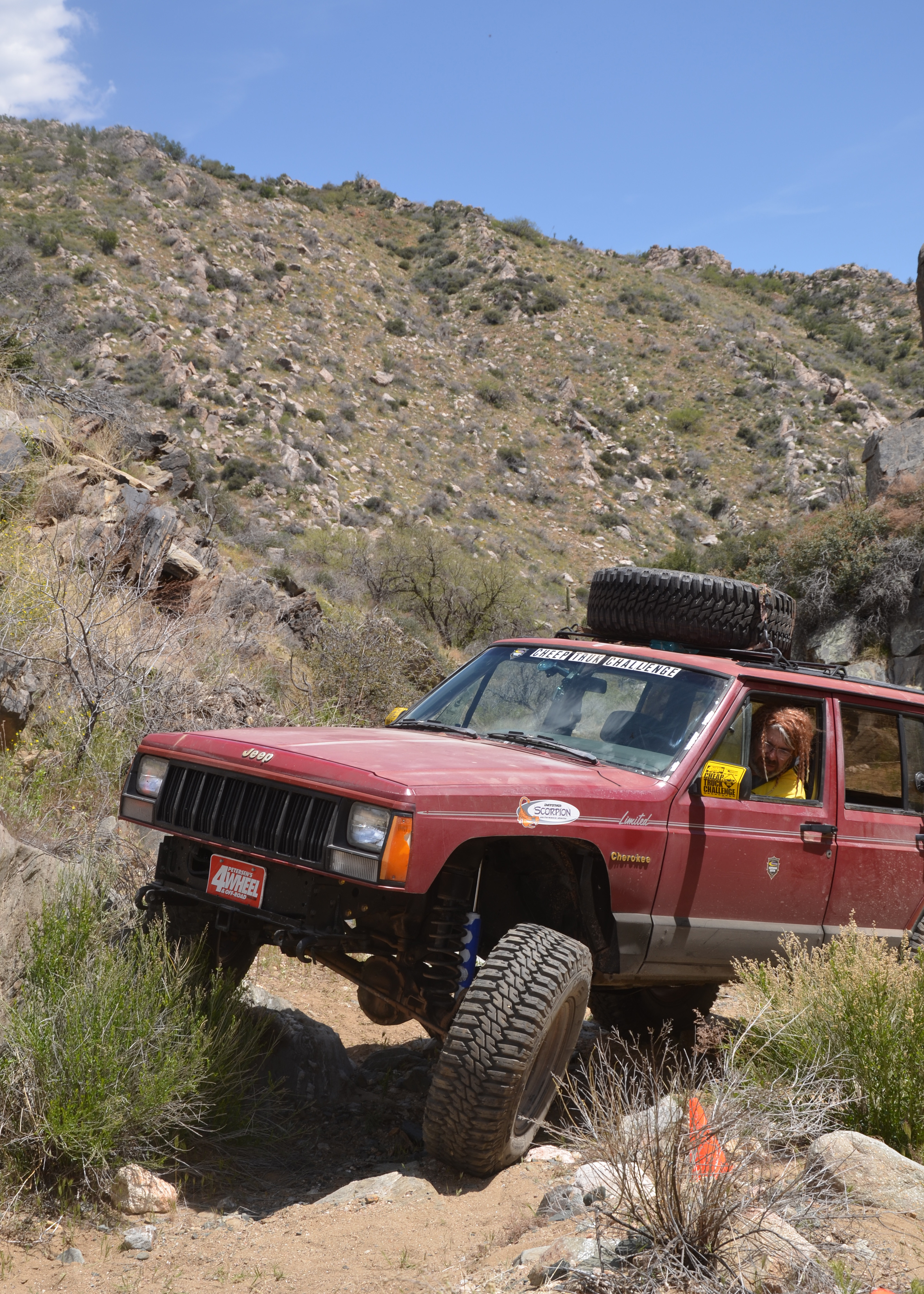 Cheap Truck Challenge Jeep Cherokee 4x4 Off Roading Photo 127377386