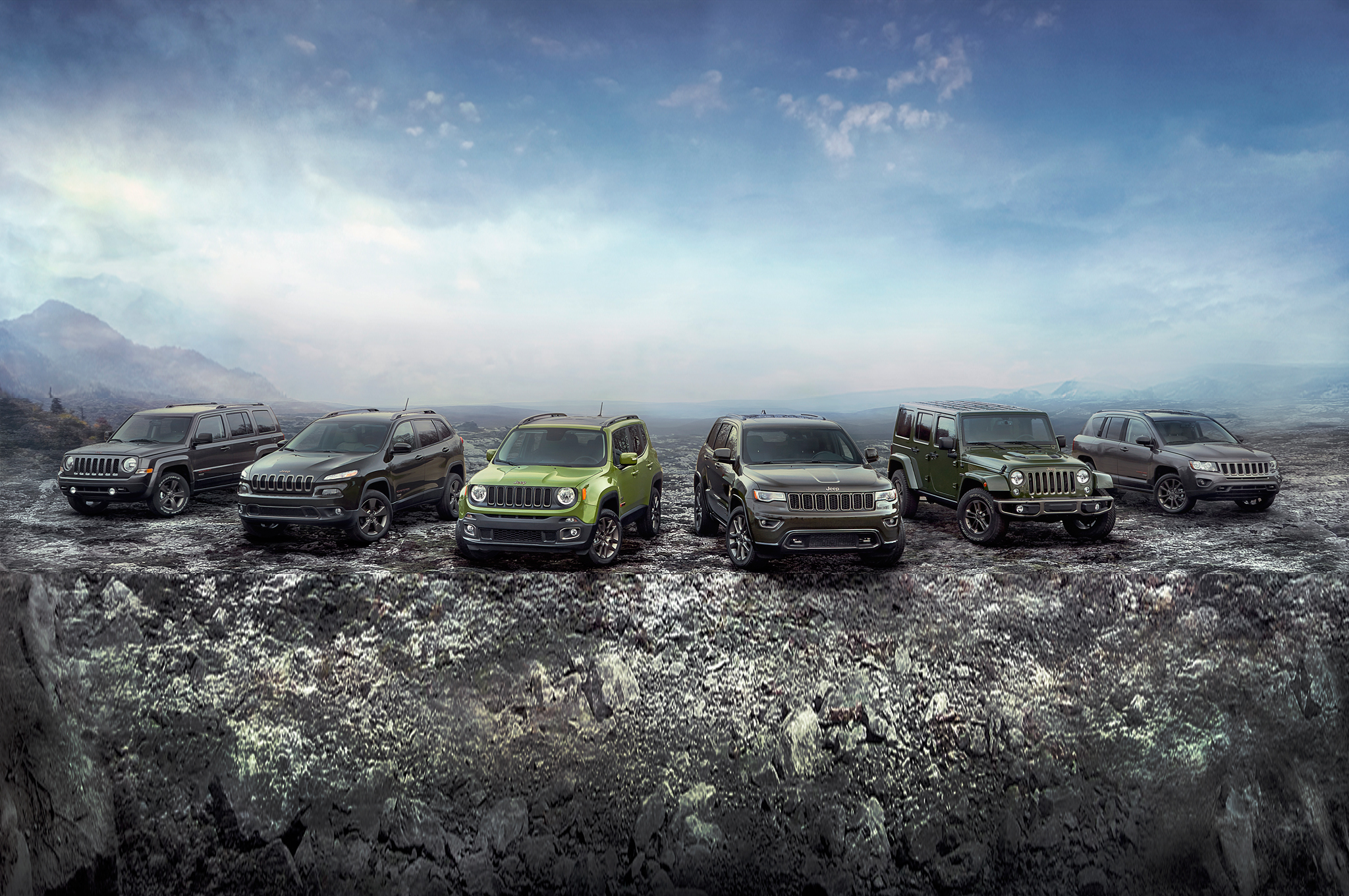 75th Anniversary Edition 2016 Jeep Lineup Unveiled 2016 Jeep 75th Anniversary Edition Model Lineup 03