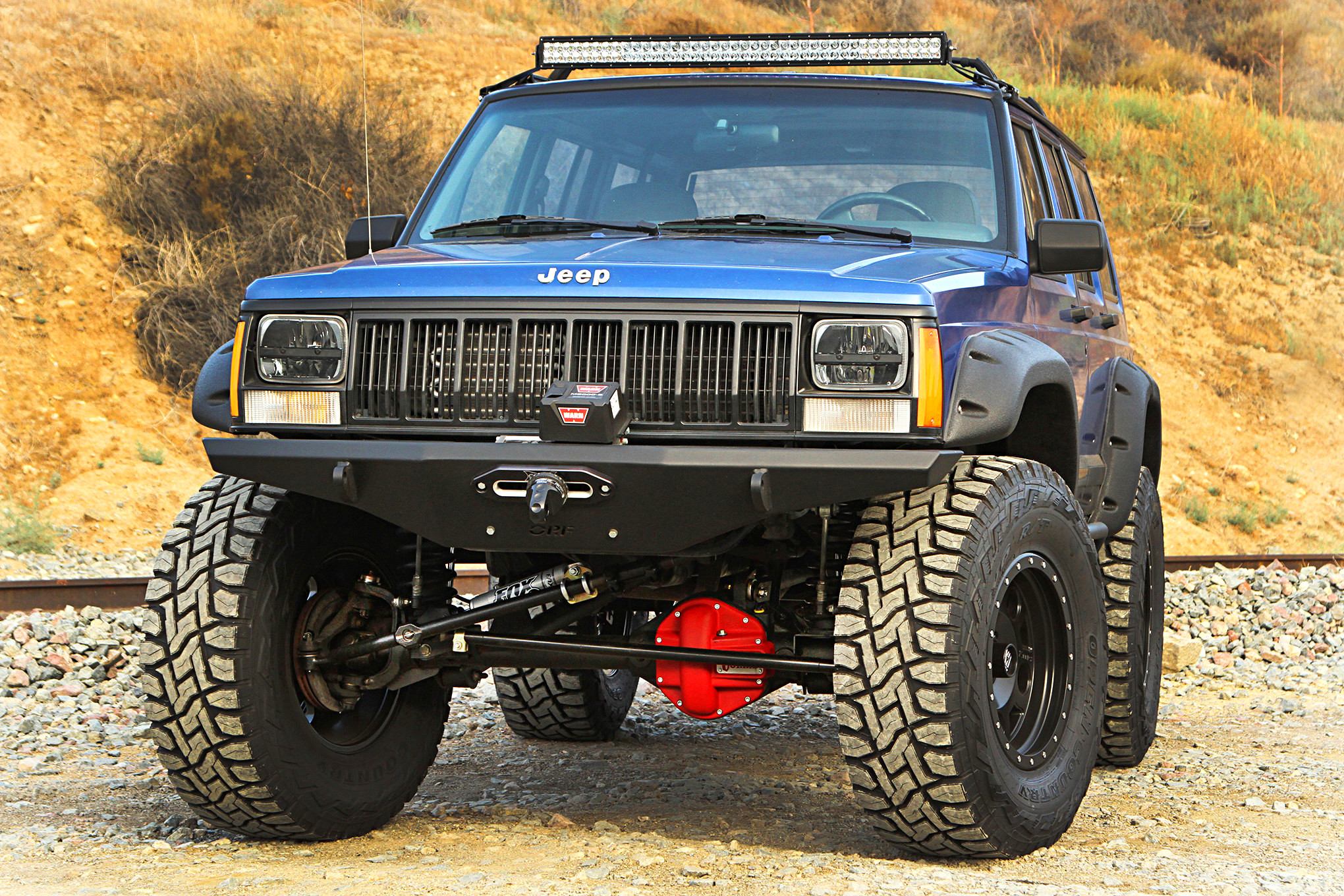 014 Currie Rockjock 44 Front And Rear Axles Jeep Cherokee Xj Install