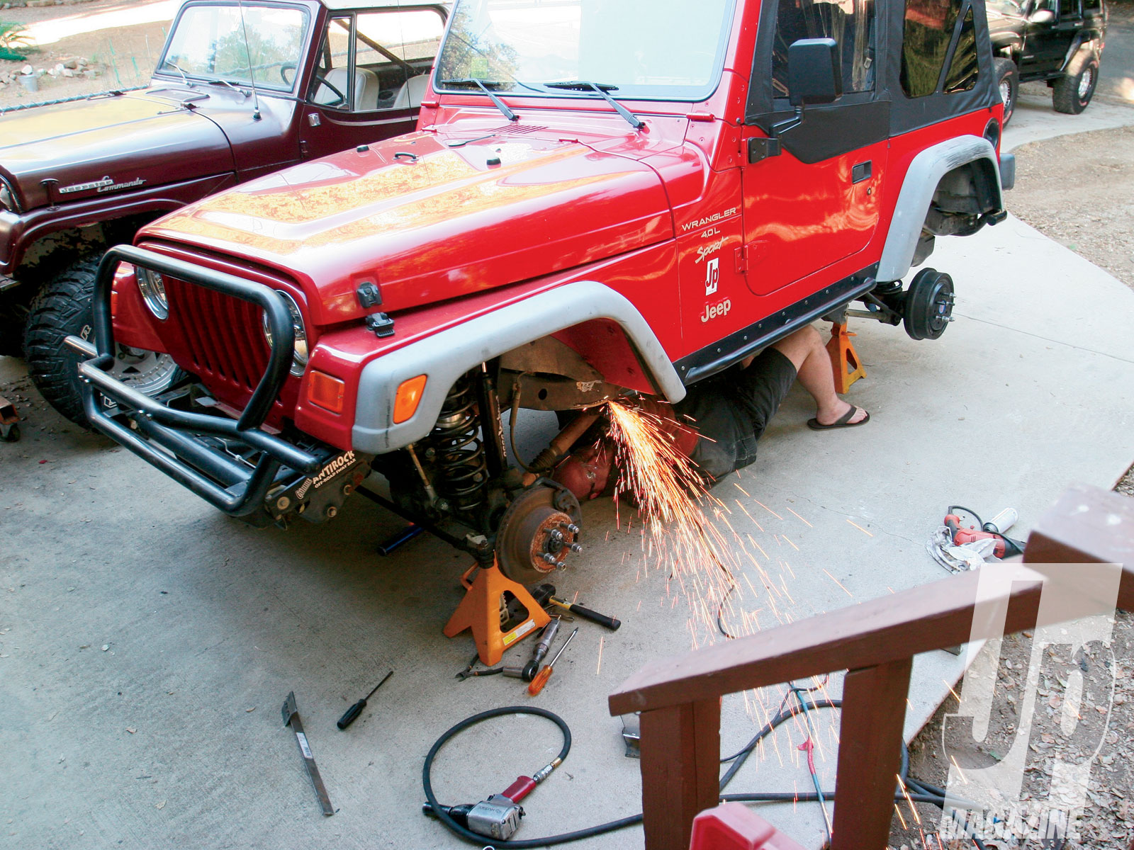 154 1010 03 O+154 1010 Long Arm Lowering Jeep Wrangler Tj+stock And New