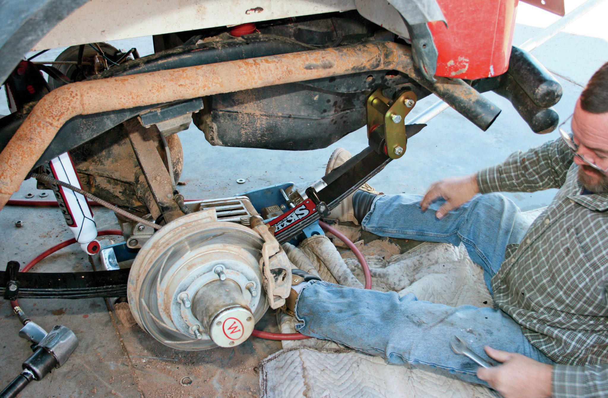 More Boomerang Shackles Photo 79104508 1982 Jeep CJ7 Skyjacker Suspension Install