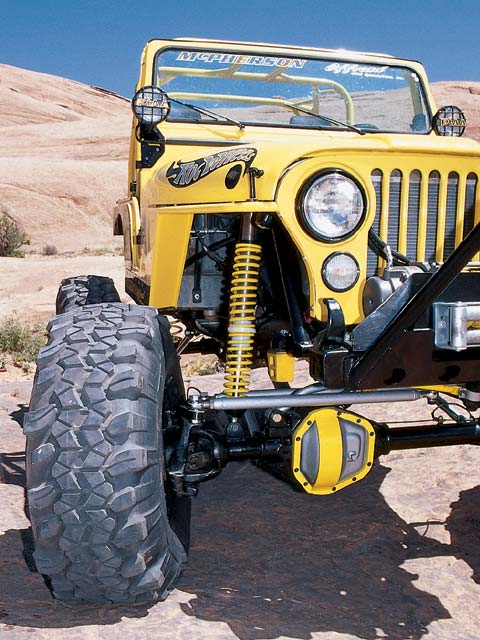 03104wd 06z+1977 Jeep CJ5+Front Suspension View Photo 8501821 Natural Born Wheelers 1977