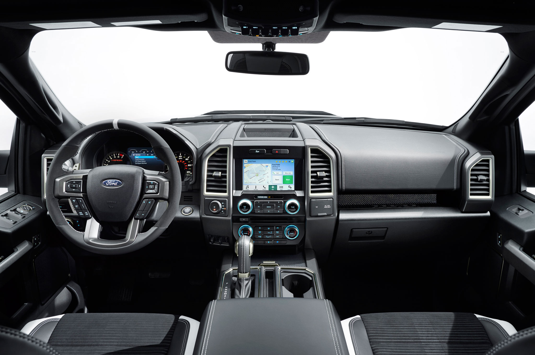 2017 Ford F150 Raptor Dashboard