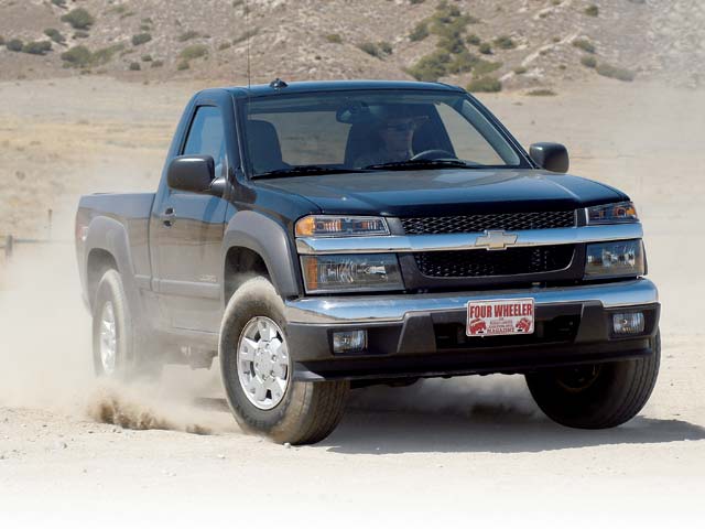 Road Test 2004 Chevy Colorado Four Wheeler Magazine 2004 Chevrolet Colorado
