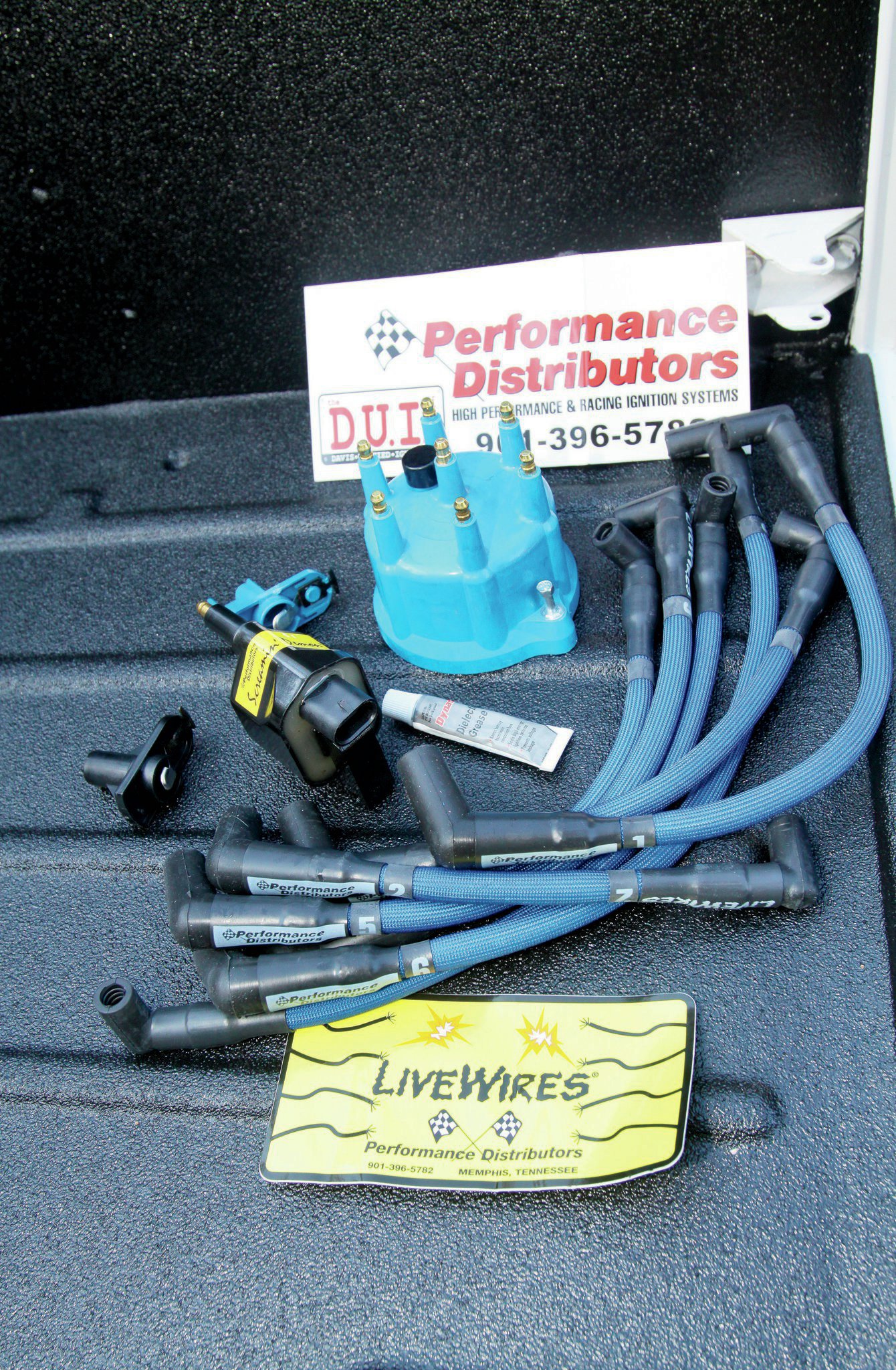 We contacted DUI about the coil, the shop owner spoke with them, and we told the company the whole story. The company immediately offered to send a new coil. No charge, no shipping charge. Here’s what showed up. Now, that’s service.