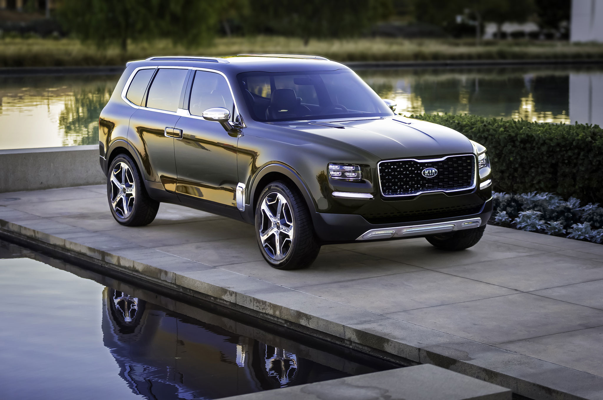 Kia 4x4 Off Road Vehicles Parts And Reviews Kia Announces Production Of Three Row Telluride Suv
