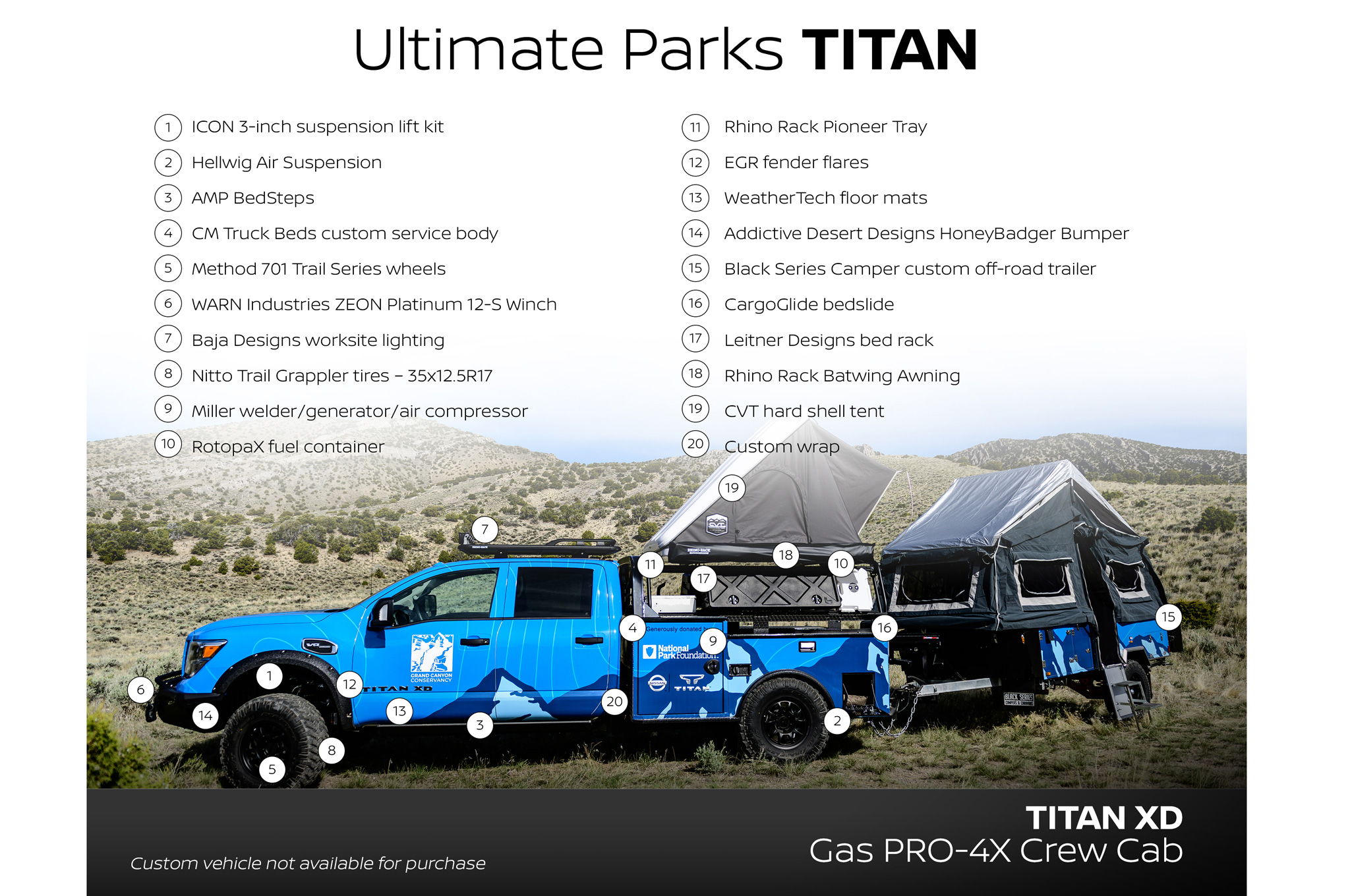 Nissan Builds Ultimate Parks Titan For National Park